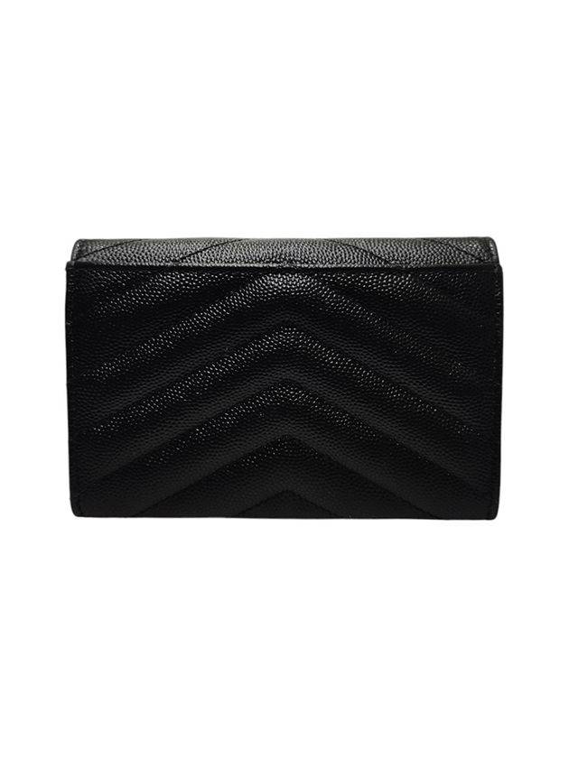 414404 Monogram Envelope Gold Logo Card Business Wallet - SAINT LAURENT - BALAAN 2