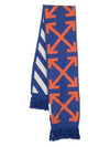 arrow stripe muffler blue - OFF WHITE - BALAAN 3