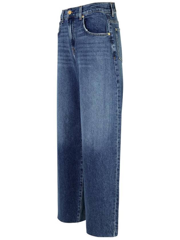 7 For All Mankind 'Bonnie' Blue Cotton Jeans - 7 FOR ALL MANKIND - BALAAN 2