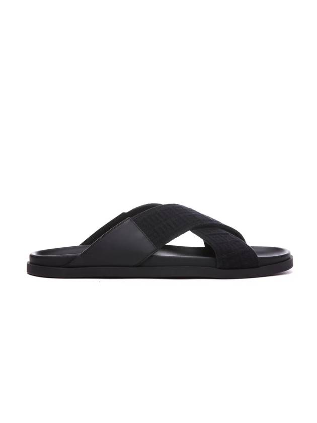 Cross Webbing Strap Sandals Black - GIVENCHY - BALAAN 1