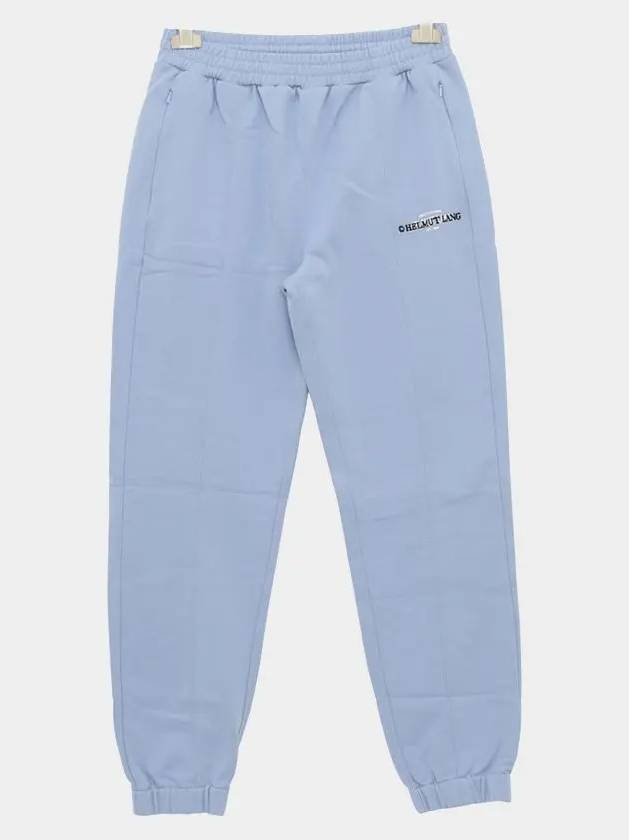 Layer Logo Jogger Track Pants Blue - HELMUT LANG - BALAAN 2