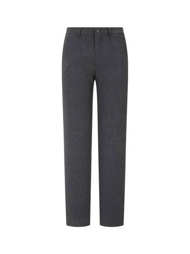 PS stretch textured waffle pants dark gray 270145 - PAUL SMITH - BALAAN 1