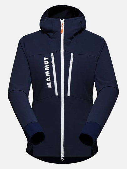 Women's Aenergy SO Hybrid Hooded Jacket Navy - MAMMUT - BALAAN 2