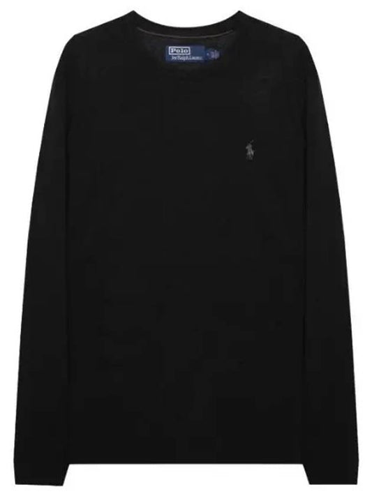 Pony logo embroidered wool knit men - POLO RALPH LAUREN - BALAAN 1