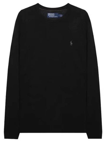 Pony logo embroidered wool knit - POLO RALPH LAUREN - BALAAN 1