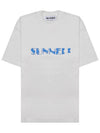 Men s Big Logo Print Short Sleeve T Shirt PRTWXJER011 JER012 7433 - SUNNEI - BALAAN 1