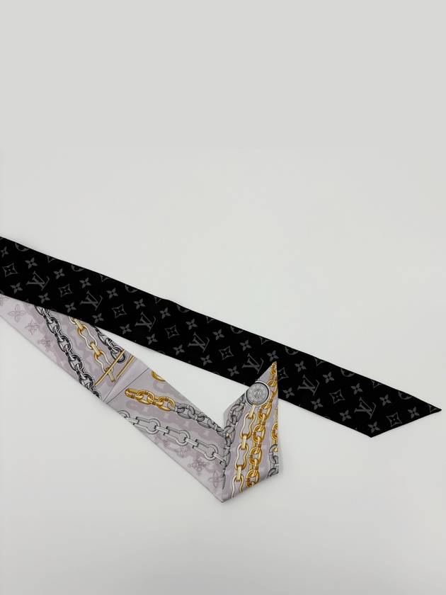 monogram silk scrunchie - LOUIS VUITTON - BALAAN 3