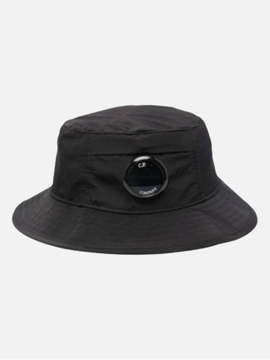 Chrome R Lens Bucket Hat Black - CP COMPANY - BALAAN 2