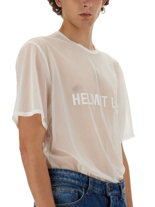 Helmut Lang T-Shirt With Logo - HELMUT LANG - BALAAN 6