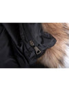 Cluny Long Down Jacket Black - MONCLER - BALAAN 7