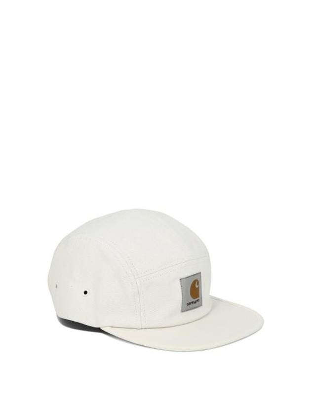 Logo Patch Backley Snapback White - CARHARTT WIP - BALAAN 3