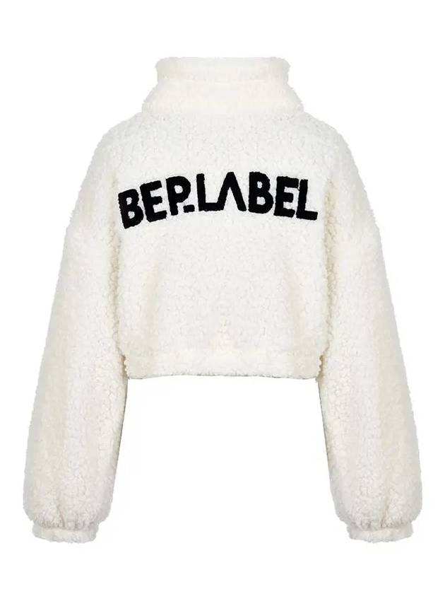 1st Boa fur short padded jumper MZ3WM819 - P_LABEL - BALAAN 4