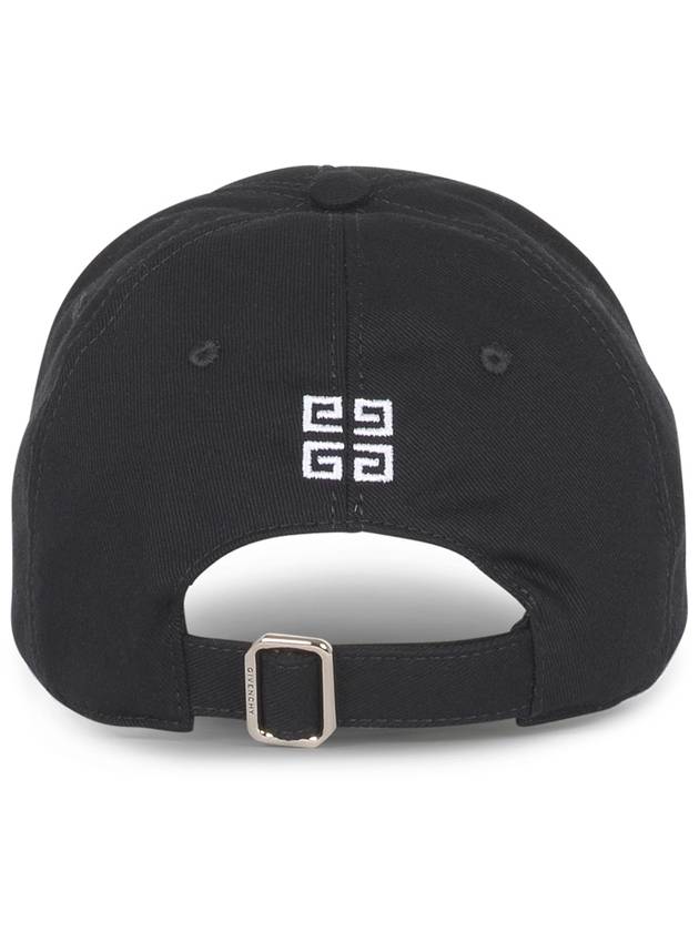 4G Logo Twill Ball Cap Black - GIVENCHY - BALAAN 4