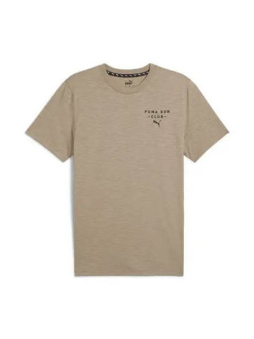 Men's Run Club Short Sleeve T-Shirt Oak Branch - PUMA - BALAAN 1