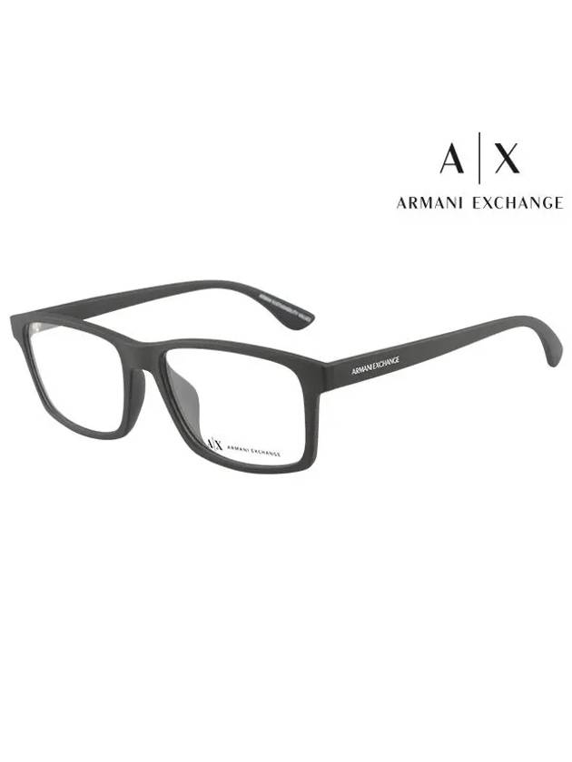 Glasses Frame AX3083U 8078 Square Men Women - ARMANI EXCHANGE - BALAAN 1