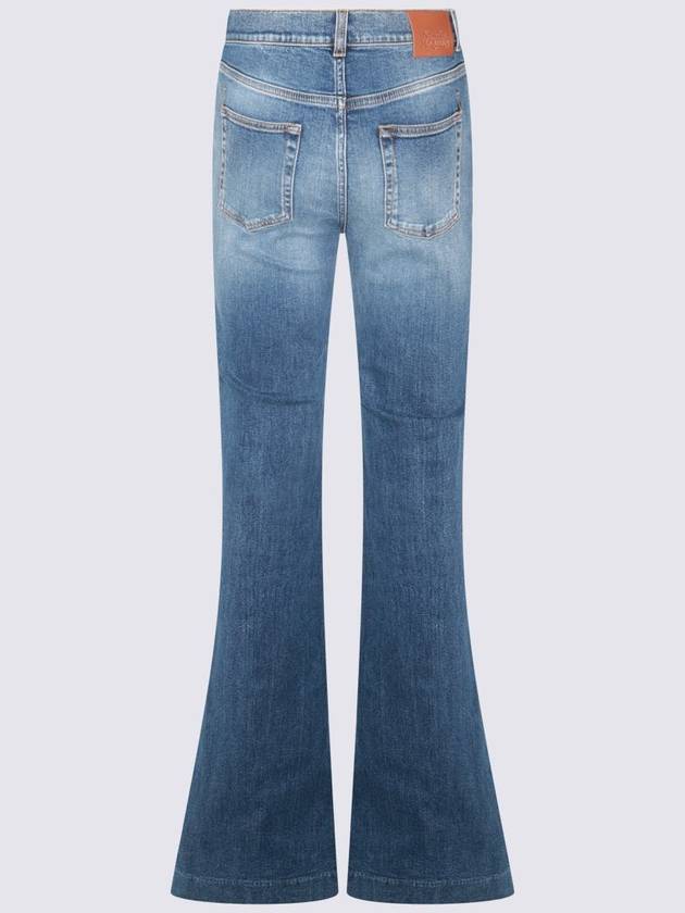 Denim Straight Pants 708762QMABQ4118 MEDIUMWASH - ALEXANDER MCQUEEN - BALAAN 5