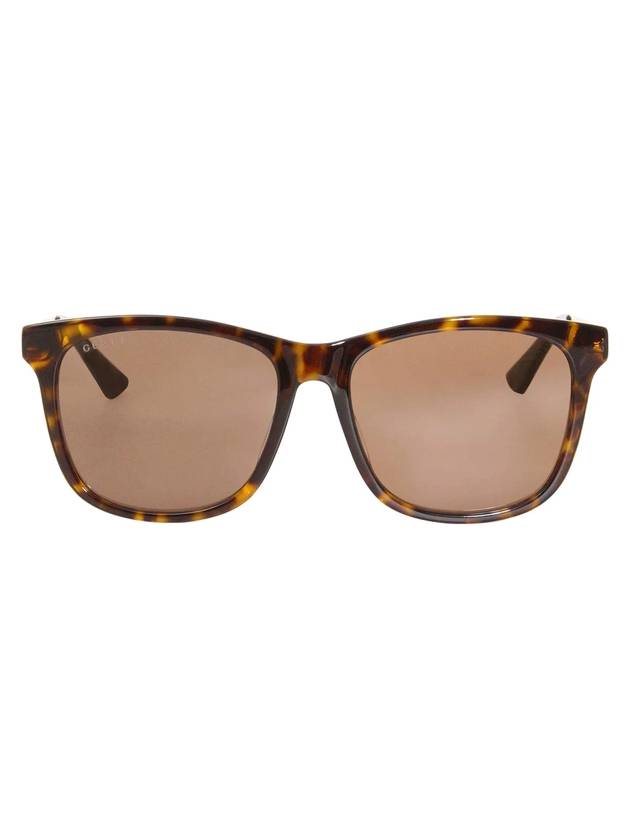 Eyewear Square Acetate Sunglasses Brown - GUCCI - BALAAN 1