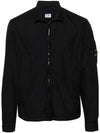 Tylon L Zipper Long Sleeve Shirt Black - CP COMPANY - BALAAN 1