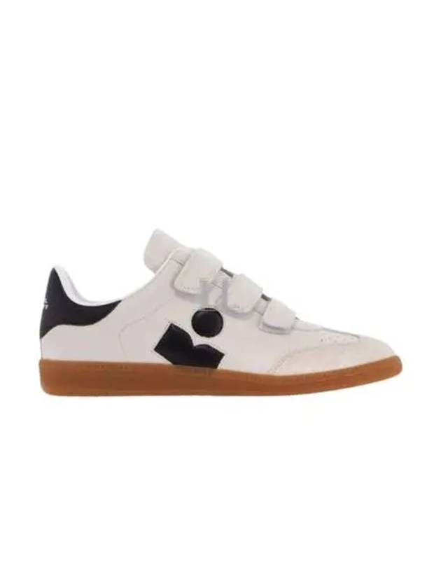 Logo Leather Low Top Sneakers White - ISABEL MARANT - BALAAN 2