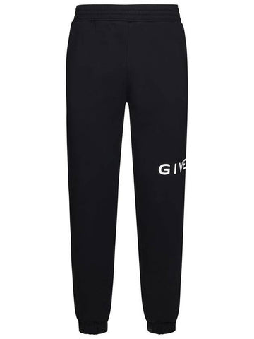 cotton track pants black - GIVENCHY - BALAAN 1