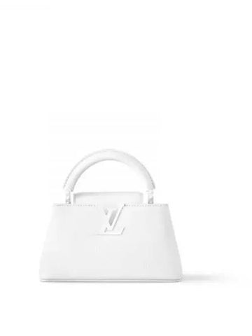 Shoulder Bag Cross Capucine East West Mini Optic White M23956 - LOUIS VUITTON - BALAAN 1