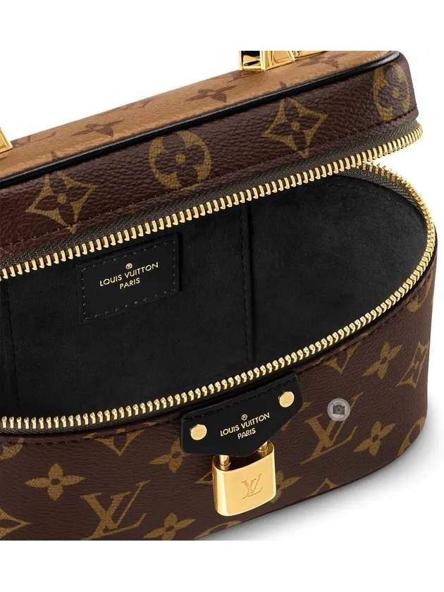 Vanity Monogram Canvas Chain Pouch Bag Brown - LOUIS VUITTON - BALAAN 3