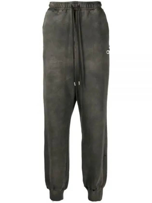 MAISON A09PT553 BLACK Distressed Sweatpants - MIHARA YASUHIRO - BALAAN 2