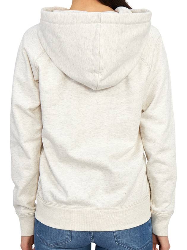 Malibu Hoodie Black Ecru - ISABEL MARANT - BALAAN 5