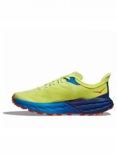 Speedgoat 5 Low Top Sneakers Neon Yellow - HOKA ONE ONE - BALAAN 2