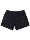 Diag logo swim shorts black - OFF WHITE - BALAAN.