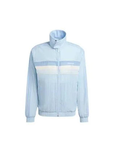 80S 3 Stripes Nylon Archive Track Jacket Light Blue - ADIDAS - BALAAN 1