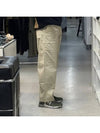 wide fit cargo pants beige - TEN C - BALAAN 3