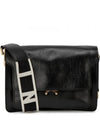 Trunk Soft Medium Cross Bag Black - MARNI - BALAAN 2