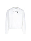 Marker Slim Fit Sweatshirt White - OFF WHITE - BALAAN 1