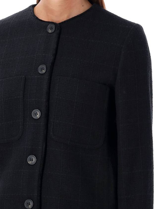 Stella Tweed Jacket Black - A.P.C. - BALAAN 4