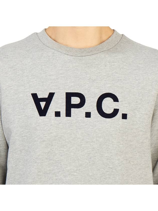 VPC Logo Sweatshirt Grey - A.P.C. - BALAAN 11