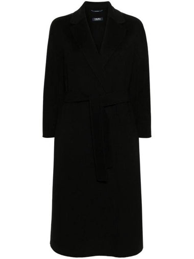 Esturian Virgin Wool Single Coat Black - S MAX MARA - BALAAN 1