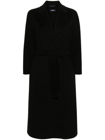 Esturian Virgin Wool Single Coat Black - S MAX MARA - BALAAN 1