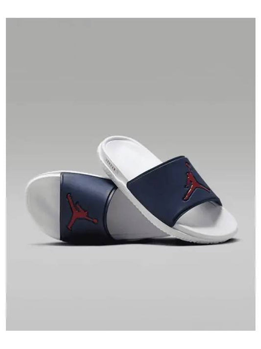 Jordan Jumpman Men s Slides Midnight Navy White Gym Red FQ1598 402 698450 - NIKE - BALAAN 1