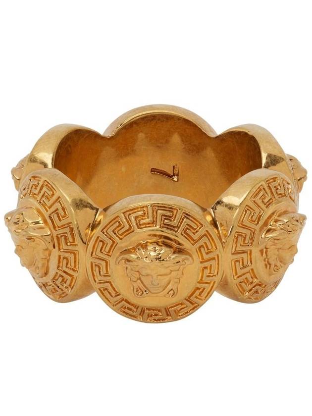 Tribute Medusa Ring Gold - VERSACE - BALAAN 5