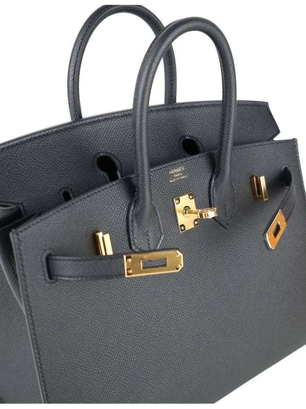 Black Absong Celie Birkin 25 Gold B - HERMES - BALAAN 6