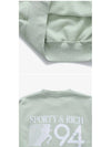 94 California Crew Neck Sweatshirt Green - SPORTY & RICH - BALAAN 5