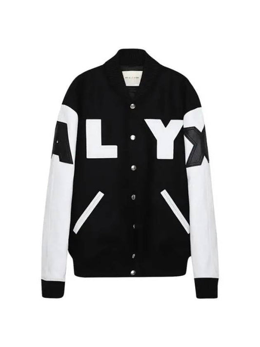 Classic Embossed Logo Leather Variety Jacket White Black - 1017 ALYX 9SM - BALAAN 2