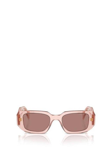 Sunglasses 00 538192622 PR 17WS 19Q10D TRANSPARENT PEACH - PRADA - BALAAN 1