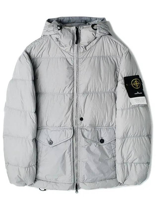 Crinkle Reps Re-Nylon Down Padding Grey - STONE ISLAND - BALAAN 2