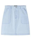 Lea A-Line Skirt Light Blue - A.P.C. - BALAAN 2