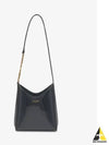 Rendez Vous Patent Leather Mini Hobo Shoulder Bag Black - SAINT LAURENT - BALAAN 2