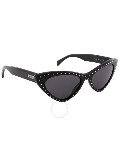 Moschino Grey Cat Eye Ladies Sunglasses MOS0006/S 0807/IR 52 - MOSCHINO - BALAAN 2