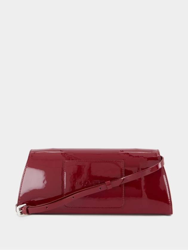 Madeleine Shoulder Bag - Carel - Leather - Burgundy - CAREL - BALAAN 3