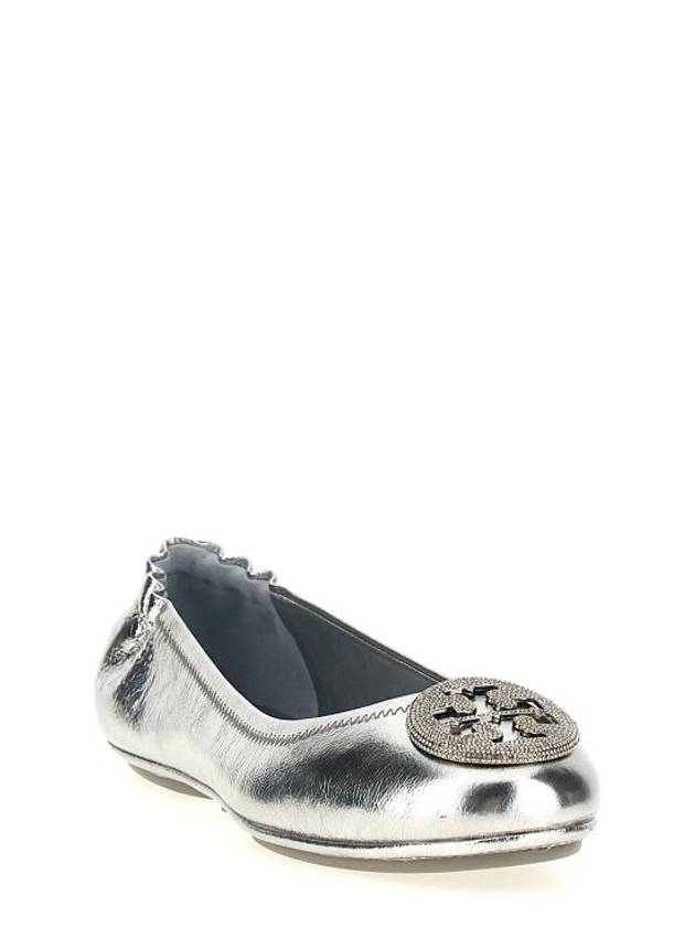 Minnie Travel Ballet Silver - TORY BURCH - BALAAN 3